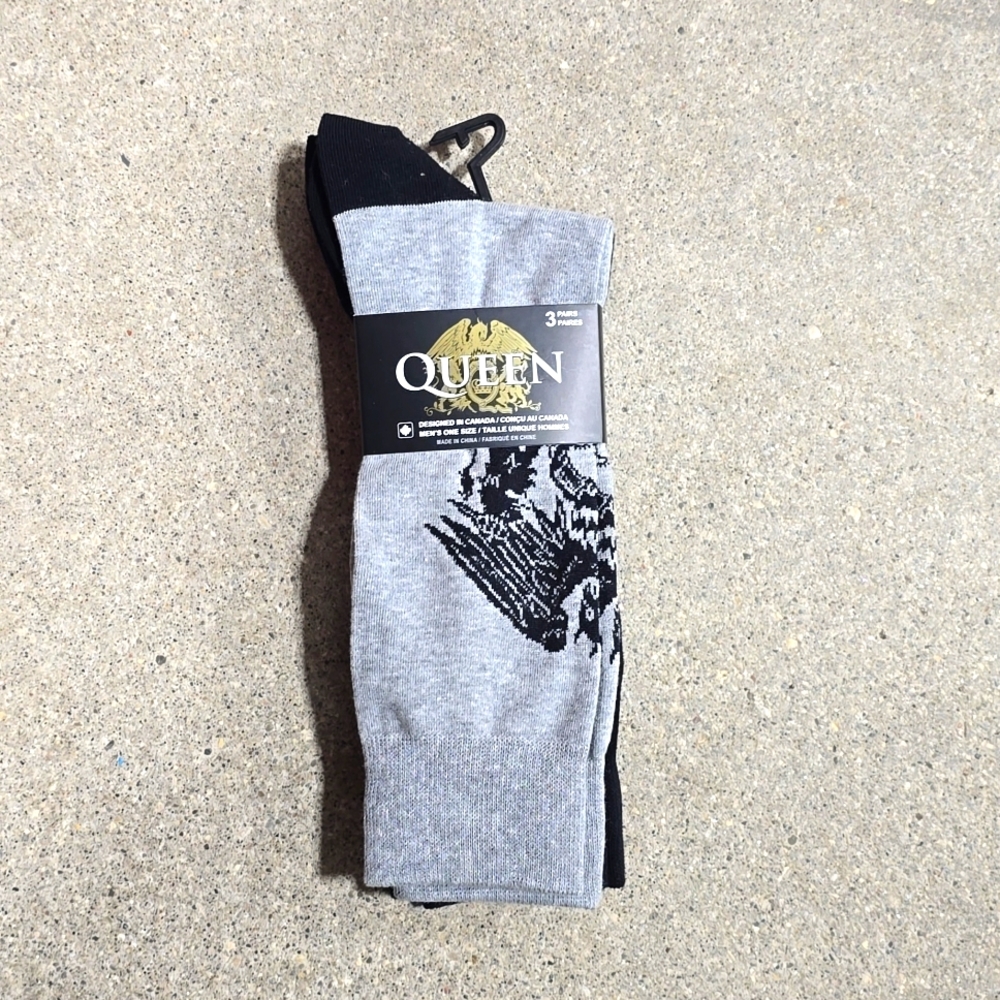 QUEEN socks 3 pairs